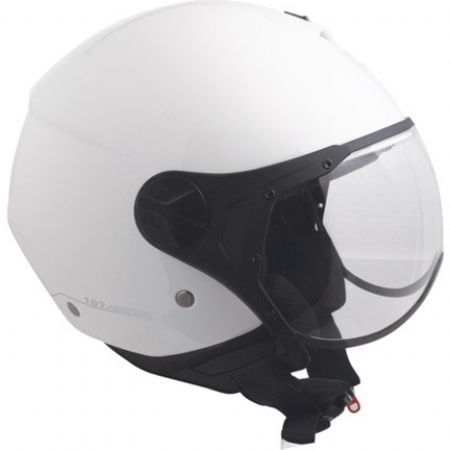 Cgm Düz Beyaz Kısa Cam Kask