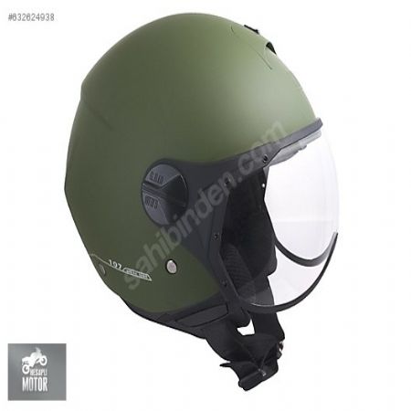 Cgm Yeşil Kısa Cam Kask